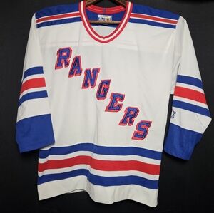 Vintage Starter NEW YORK RANGERS Hockey Jersey Late 1990's - Large